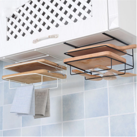 Kitchen Double Layer Towel Rack